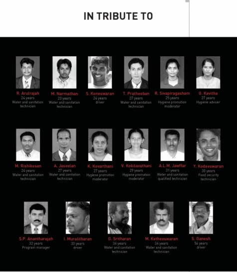 TamilGuardian's tweet photo. 🚨 Twenty years on, Action Against Hunger calls for new Muttur massacre inquiry

Action Against Hunger has called on the Sri Lankan government to open a new investigation into the 2006 Muttur massacre, in which seventeen of its aid workers, sixteen of them Tamil, were executed, urging an end to "decades of impunity" as the killings approach their twentieth anniversary.

In a letter sent to the Sri Lankan president in May, the president of Action Against Hunger, Dr Robert Sebbag, requested an account of the efforts made by Sri Lanka's governmental and judicial authorities to investigate the massacre and bring those responsible to justice, "in accordance with Sri Lanka's international obligations", and asked to meet the president to discuss progress towards "an impartial, transparent and effective investigation into the killing of our colleagues".

"We are deeply concerned that twenty years on there has been no justice for our colleagues," the letter said, adding that the families of the victims continued to endure "the trauma of a decades long wait" for accountability. That the case file remained open, it warned, offered "a dangerous signal that such attacks on humanitarian workers can be perpetrated without consequence".
