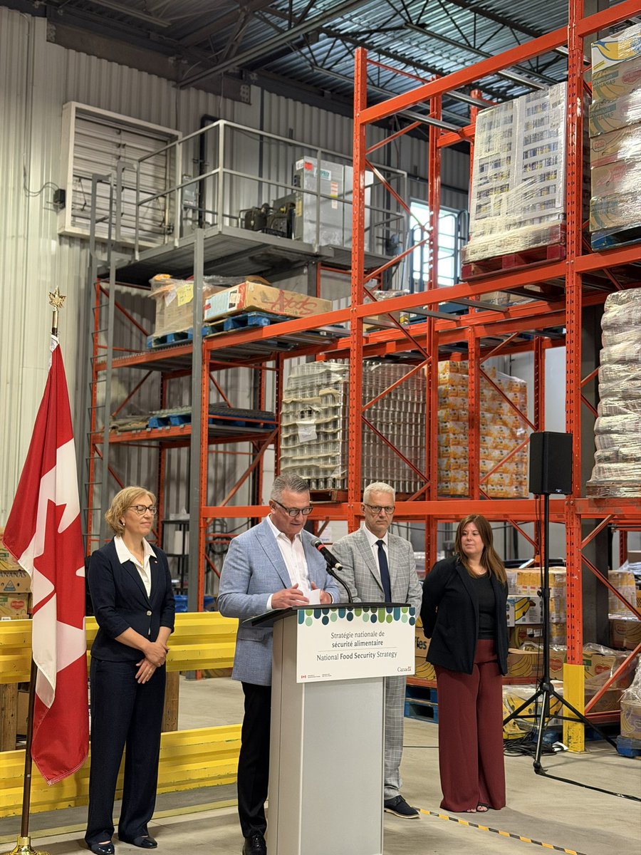 CornwallHeath's tweet photo. Our new National Food Security Strategy will strengthen food security for Canadians while building a stronger, more self-sufficient food system. That’s why today we are launching intakes for the new $20 million Local Food Infrastructure Fund: Community Support Stream. https://t.co/qbQ3bcZ5jE