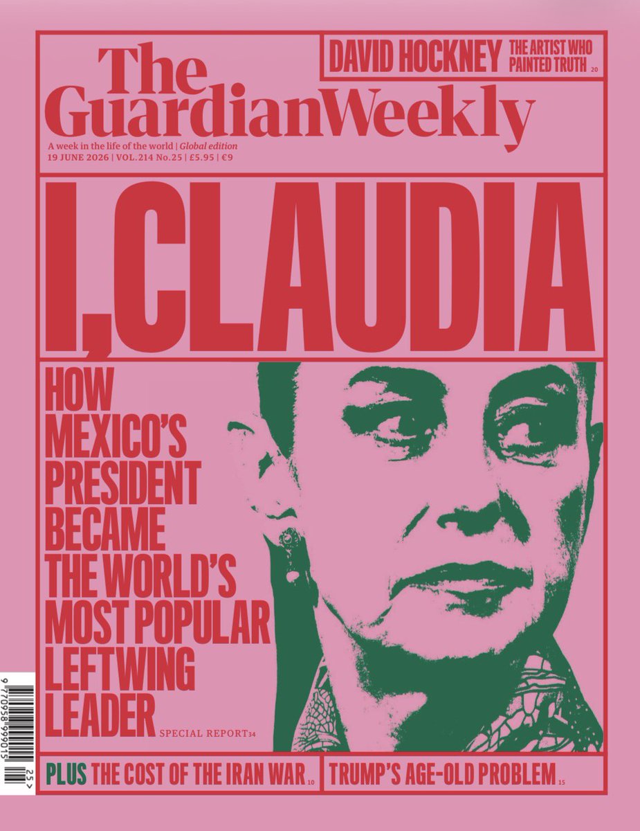 letroblesrosa's tweet photo. Sin duda una lectura obligada para este fin de semana. 

@guardian dedica su artículo principal a nuestra Presidenta de la República. https://t.co/KtGTwJBsdx