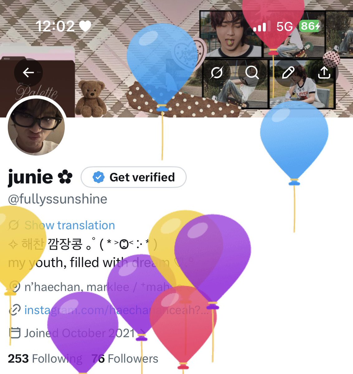 junie ✿ tweet media