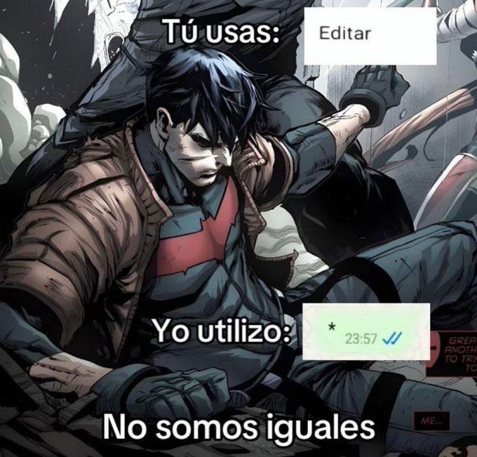 Memakker's tweet photo. no somos lo mismo. https://t.co/YIQ0aHttjD