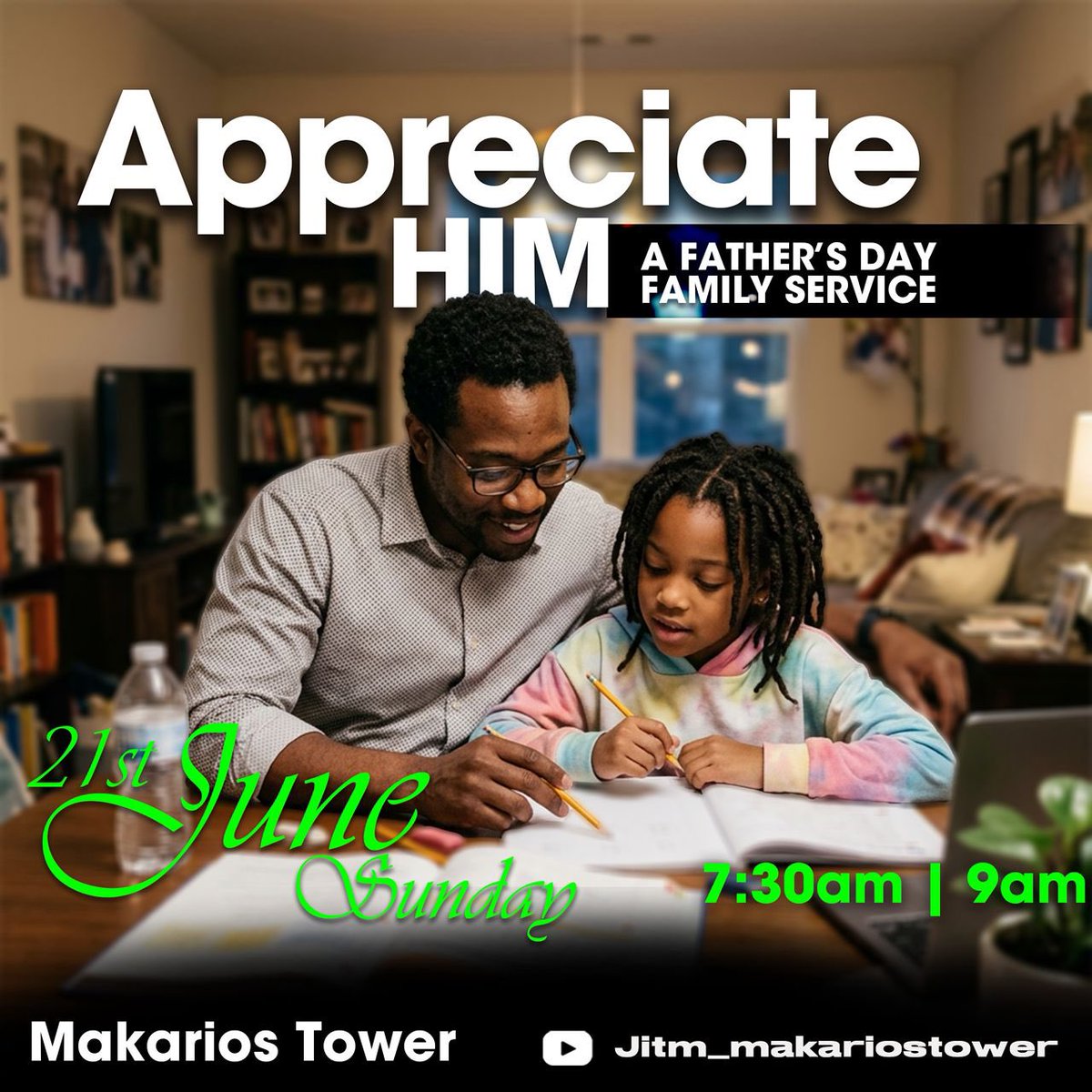 jitmc_MT's tweet photo. This Father’s Day, we celebrate the fathers and father figures whose love shapes hearts and strengthens families. at the Makarios Tower

Sunday, 21st June 2026. 
First Service: 7:30AM 
Second Service: 9:00AM

See you soon https://t.co/Nv2WG2XGai