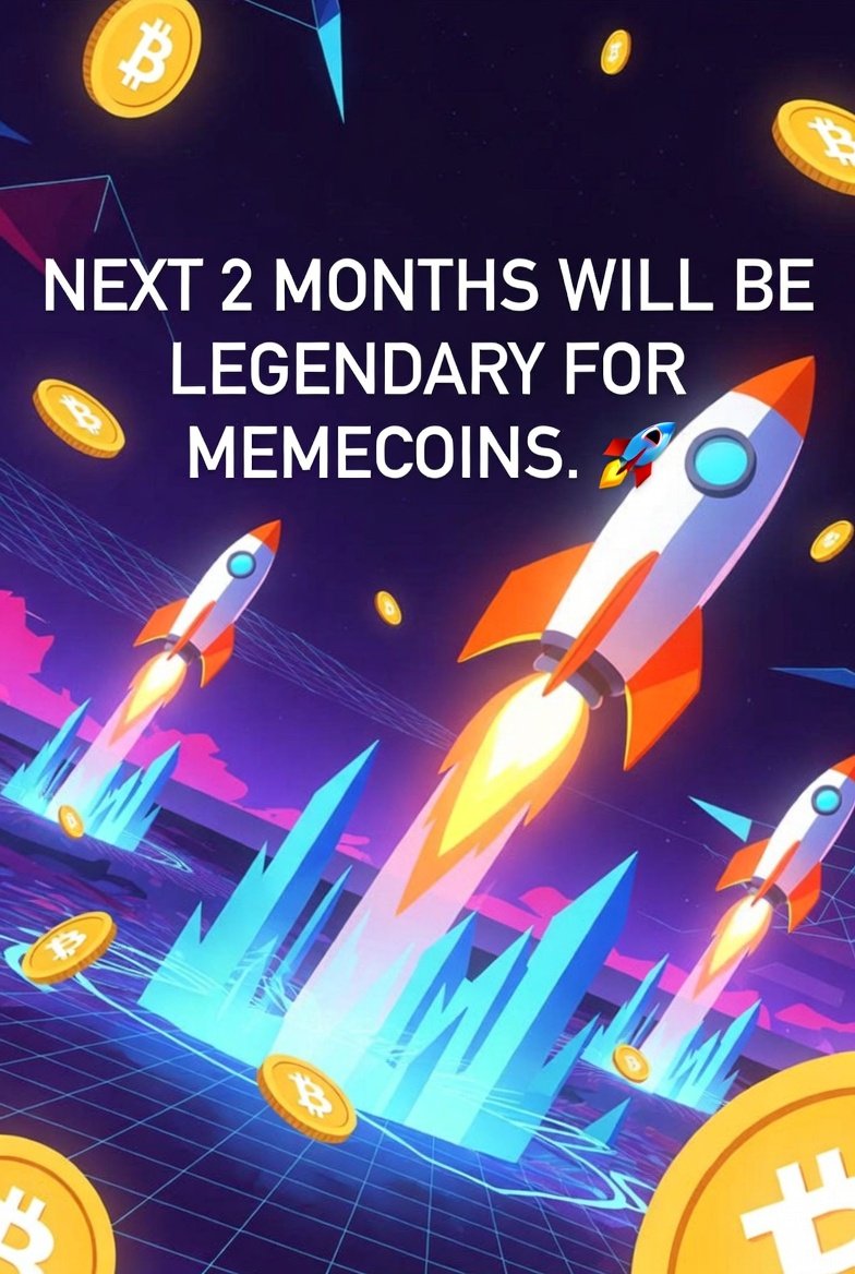 CryptoThro's tweet photo. NEXT 2 MONTHS WILL BE LEGENDARY FOR #MEMECOINS. 🚀 https://t.co/SSjw9PC5T3