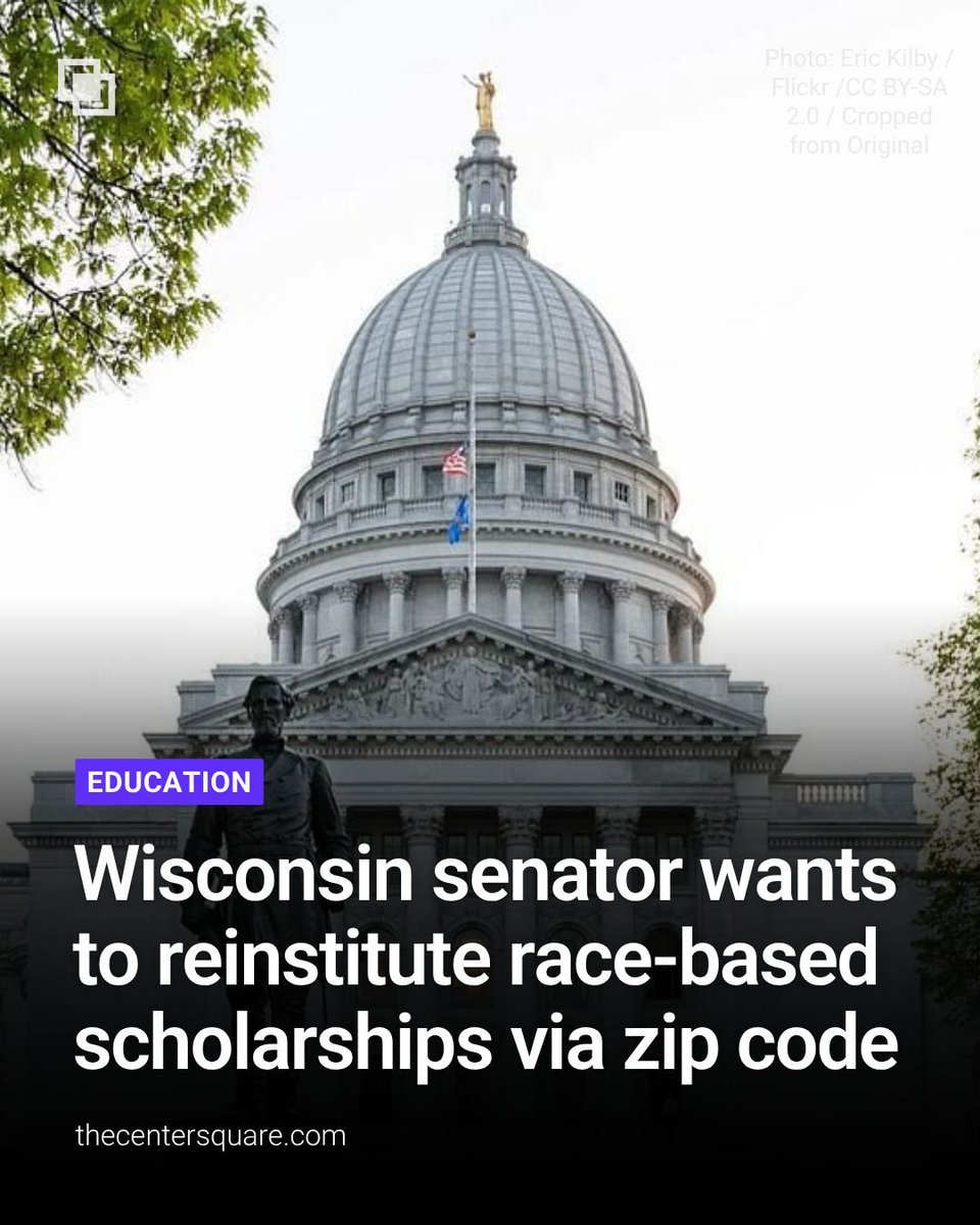 thecentersquare's tweet photo. A Wisconsin Supreme Court ruling has struck down a state scholarship program that provided aid to students based on race and ethnicity, finding it violated the Equal Protection Clause of the 14th Amendment. 

State lawmakers are already debating possible alternatives based on income and geographic factors.

Read more: 
https://t.co/HrbEh79154