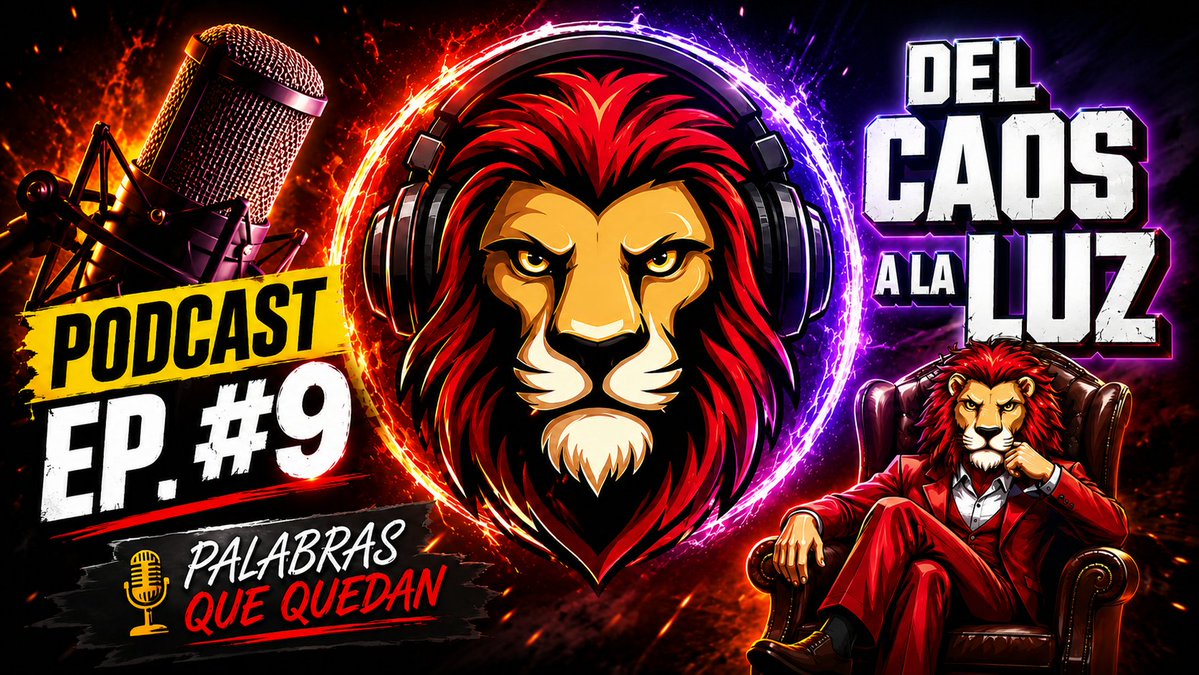 Club_d_Leones's tweet photo. 🔴 YA ESTÁ AQUÍ.
Lucía Guerra vino a contar su verdad: la New Age, la música electrónica, y el momento en que Dios la encontró cuando ella ya no se buscaba.

🎙️Ep 9 — Del Caos a la Luz ya disponible: https://t.co/hxXPf7pd0s 

#PalabrasQueQuedan #Testimonio #Podcast #NewAge #Fe https://t.co/WxTpCv3Amu