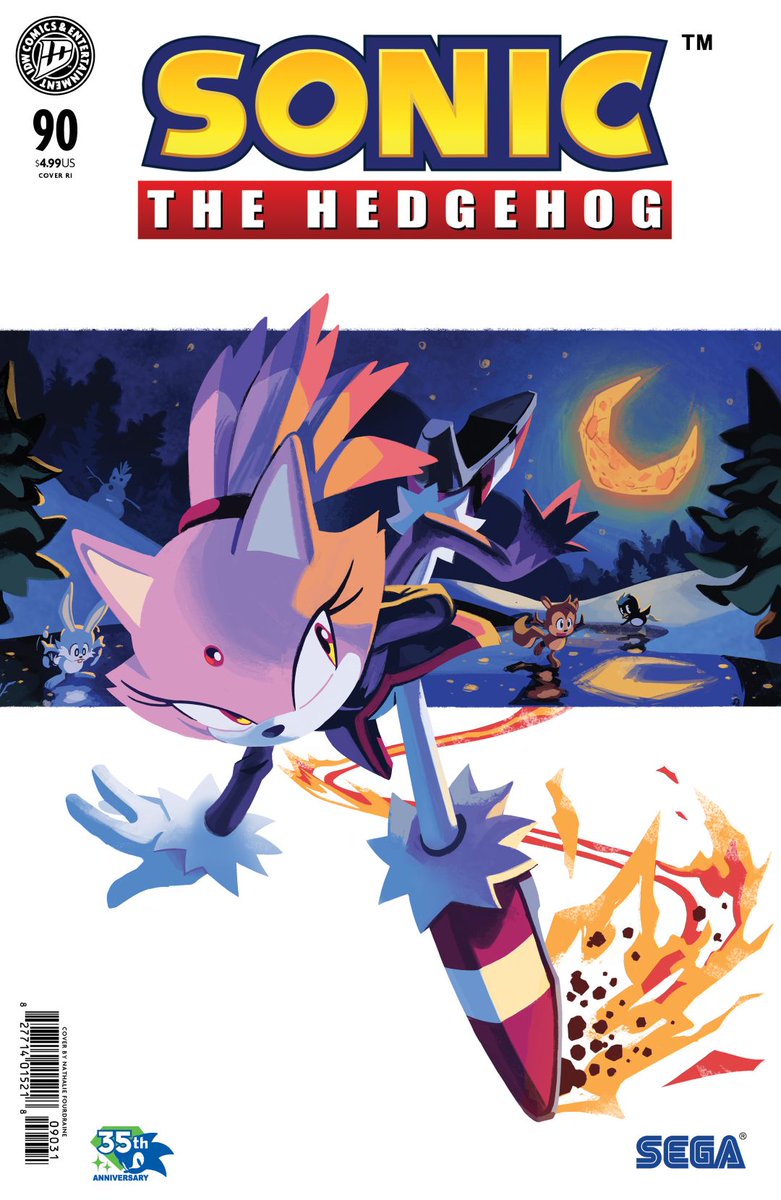 cKaitoooo's tweet photo. RT @TailsChannel: Here's #IDWSonic Issue 90, the retailer incentive cover, by @loopyyylupe.bsky.social.   #SonicNews https://t.co/QEmN5no4hY