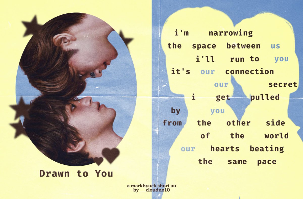 __cloudno10's tweet photo. ; Drawn to You.

a markhyuck short au,
by __cloudno10 https://t.co/NwmvFMEnMv