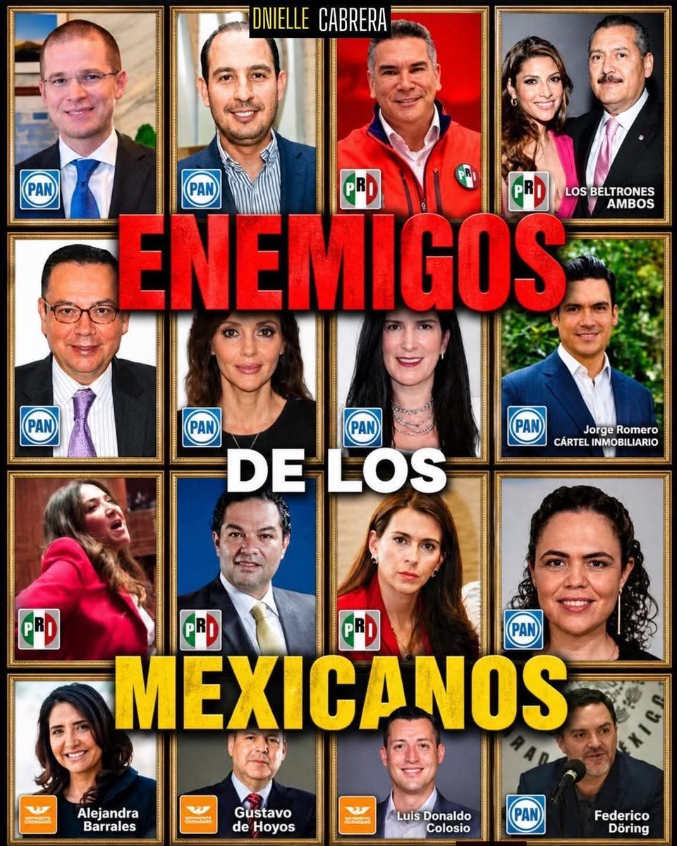 KickerRegio's tweet photo. @AztecaNoticias @AccionNacional @RicardoAnayaC Estos son el cinismo puro, creen que el pueblo no ve y no se acuerda de lo que hacen, en 2027 se llevarán su madrazo de realidad. ⚖️⚖️ https://t.co/3Sb9v4FgsL