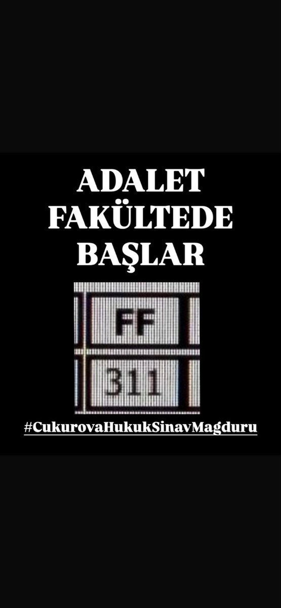 sormakardesim_'s tweet photo. Bu sadece öğrencinin suçu olamaz #CukurovaHukukSinavMagduru https://t.co/ZiNvGN3Spn
