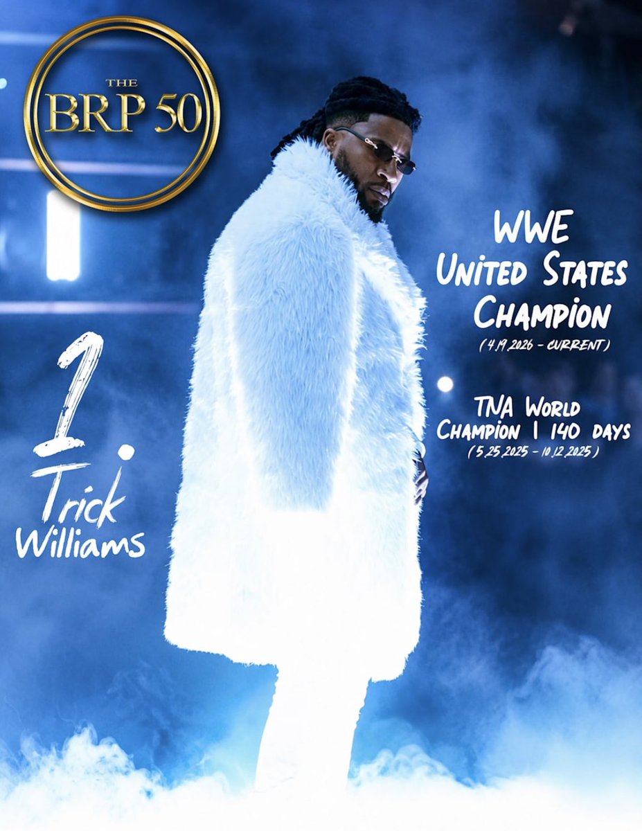 blackrasslin's tweet photo. #BRP50 cont.

1. TRICK WILLIAMS @_trickwilliams https://t.co/6yWBrE2yJM
