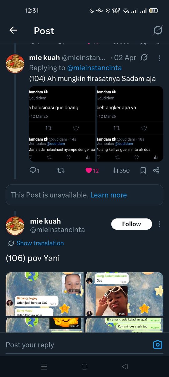 Nana, AU Bukit Raya Update! tweet media