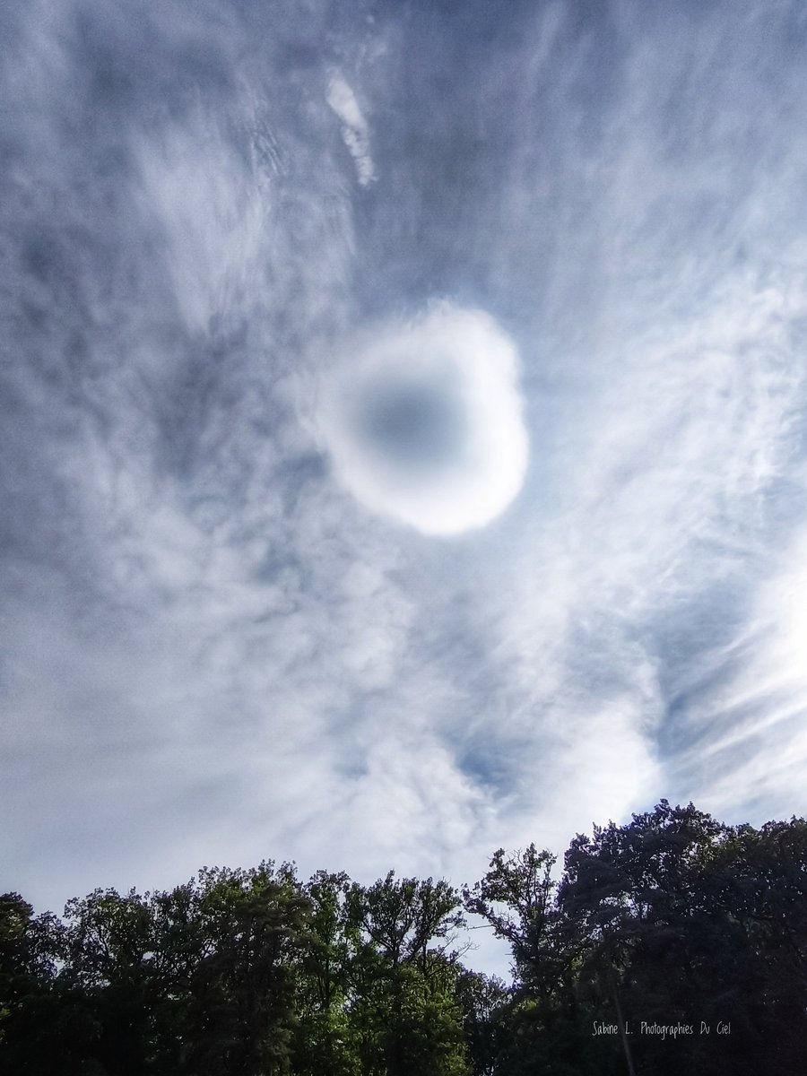 SabineL67's tweet photo. Un "nuage boule" dans le ciel Alsacien en fin d'après-midi !!
📷 #Allenwiller (67) #Sommerau
>Cet étonnant nuage est décrit dans le livre "Les 100 phénomènes météo les plus extraordinaires" de @KarineDurandpro ☁️ 1ere fois que j'en observe un !!
#météo #météo67 #Alsace #BasRhin https://t.co/1elLJrIIdO