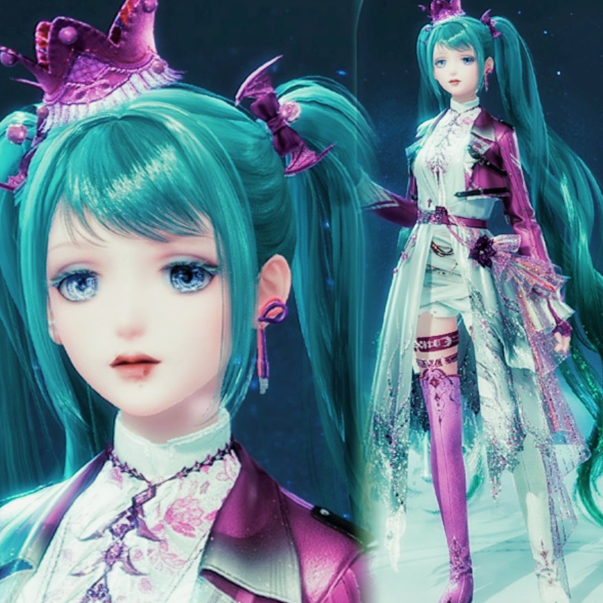 IN_Katti's tweet photo. Miku Hatsune - Soundwave 🎶💚

ʚ infinity nikki 𑣲 untiltideends ɞ https://t.co/9sif78NhFw