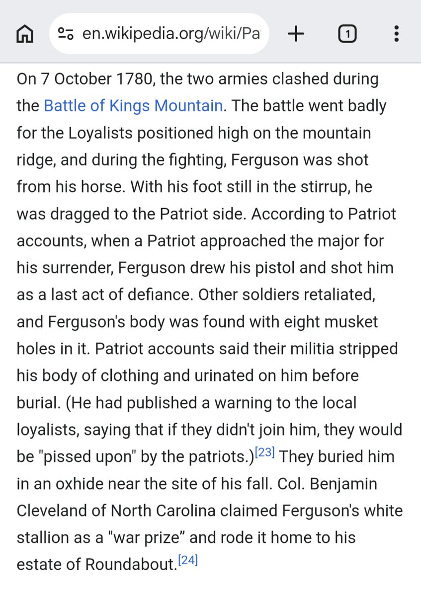 funfettiwestern's tweet photo. @erikkain Someone dig up Patrick Ferguson and tell him his death was unrealistic pls https://t.co/LkTbZ8AZY4