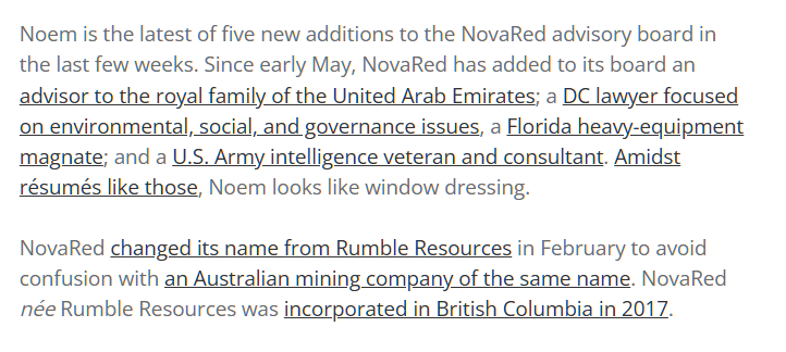 outuncoca1971's tweet photo. SUPER INTERESTING DEVELOPMENT FOR NRED
The mining assets were already attractive.
The Kristi Noem appointment changed the conversation.
We're talking about someone who worked at the highest levels of U.S. government and understands how infrastructure, energy security and critical minerals fit together.
Meanwhile NovaRed Mining Inc. controls 16,078 hectares, maintains a 70% earn-in opportunity, completed 29.53 km (18.35 miles) of geophysics and built MetalCore to more than 2.7M records.
I think this appointment gives $NRED a strategic edge many juniors simply don't have.
Price targets: C$2.21 - C$3.00+
Not a suggestion, just me talking shop. Always verify before making moves.
https://t.co/KrENWgFrYs
$ADTX $MU $AAPL