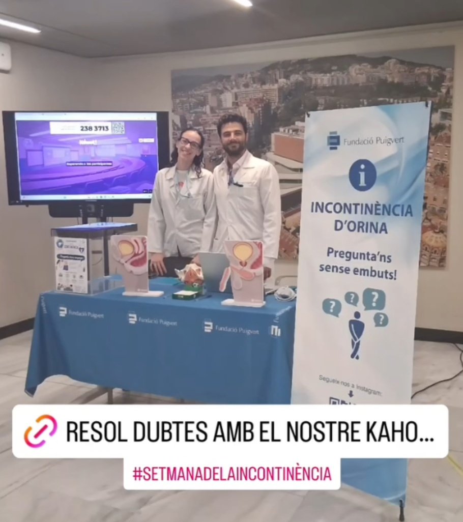uropetitm's tweet photo. Hoy, con motivo de la semana mundial de la #incontinenciaurinaria quisimos compartir de una forma divertida y educativa con nuestros pacientes jugando al #kahoo de la incontinencia! @FPuigvert @CErrandoSmet https://t.co/4VQt37ohXc