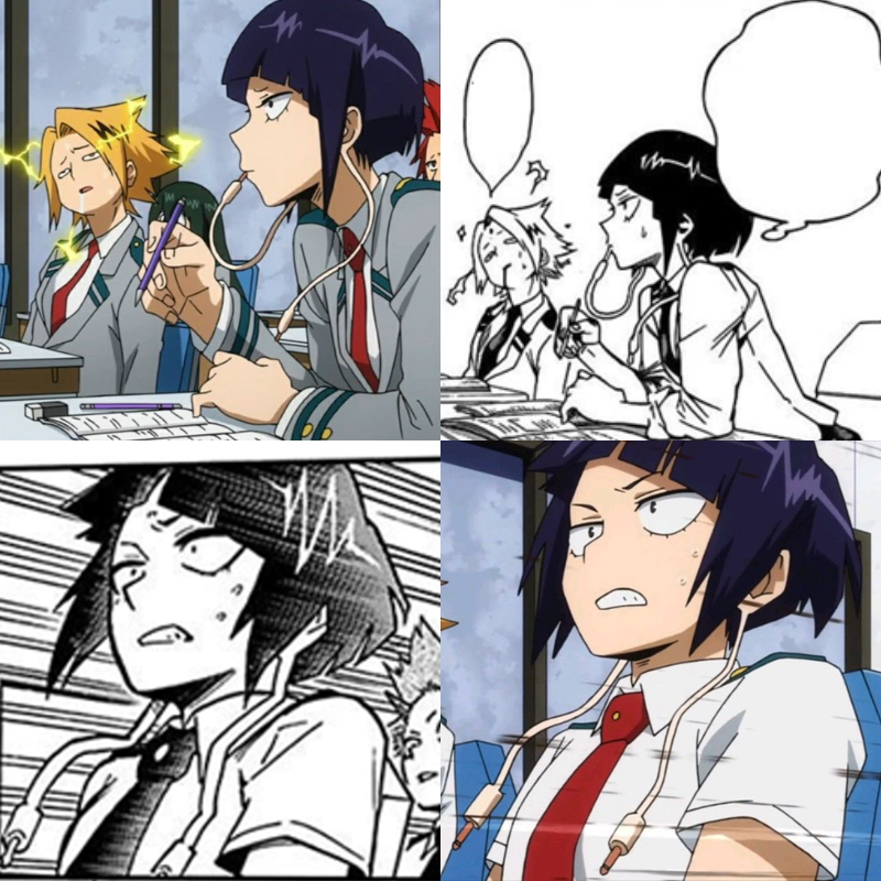 kiwiisss1's tweet photo. manga vs anime https://t.co/qkOXQdqMJo