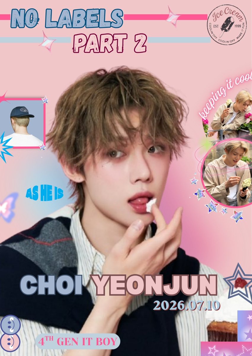 mochiizzn's tweet photo. #연준:  4th gen it boy coming back to eat up again ☆ ☆
 #YEONJUN
#IceCream #YEONJUN_IceCream #NOLABELS_PART02 https://t.co/267M0Q5sFH