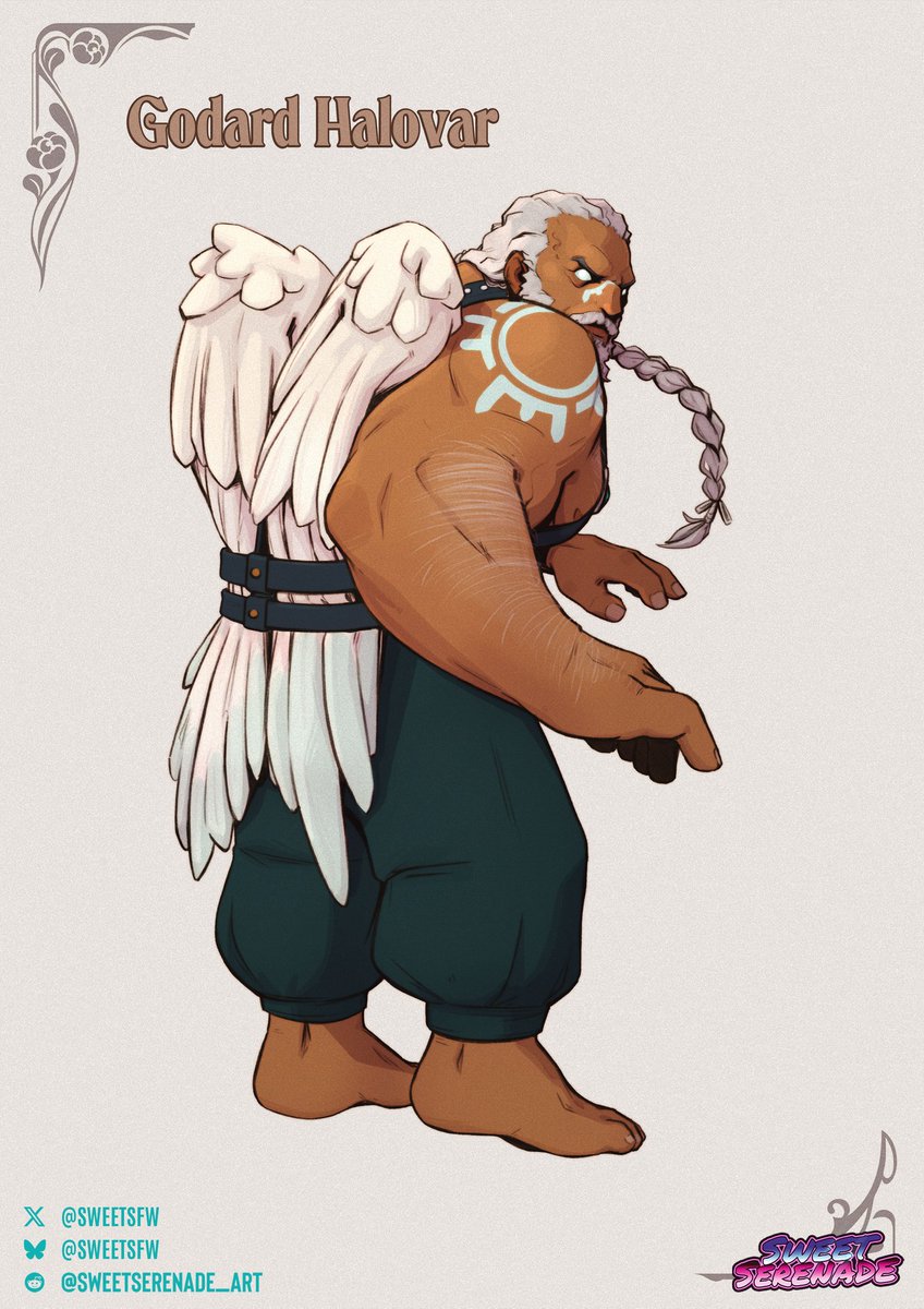 SweetSFW's tweet photo. Godard Halovar ...is there! Standing! Menacingly!

Idk what he does, but he baaad news! ...Wick def took after his momma XD

#CriticalRole #CriticalRoleFanart #CriticalRoleSpoilers #CriticalRoleWiki #CR4 #CriticalRoleC4  #Art #Fanart #CriticalroleArt #GodardHalovar #Halovar https://t.co/cRxrkvCiIF