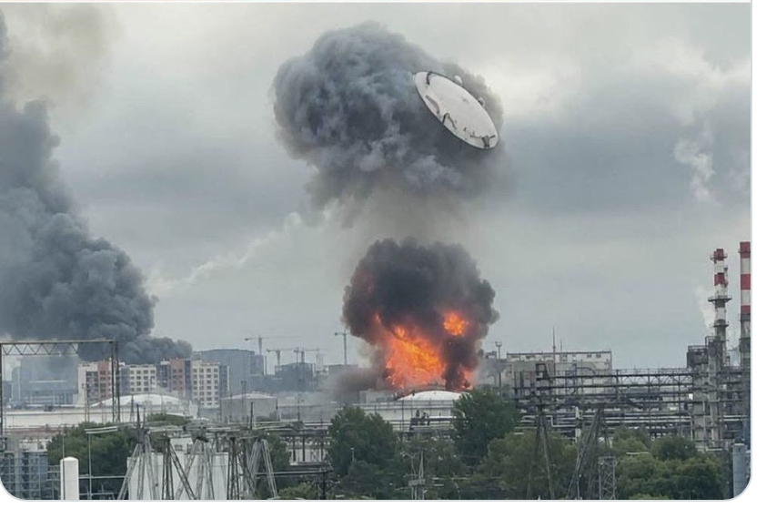 MatthewLennig's tweet photo. On June 16, 2026, Ukraine imposed sanctions on the Kapotnya/Moscow oil refinery https://t.co/8KoE3SA4C7