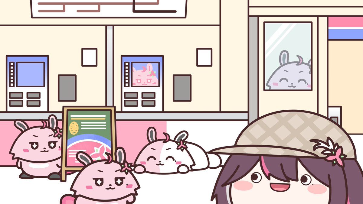 taylor610tora's tweet photo. ふだんはこんな風に隠れててイベントとかになると出てきます僕たち
#AZKiART https://t.co/rMy1A5P9Zd