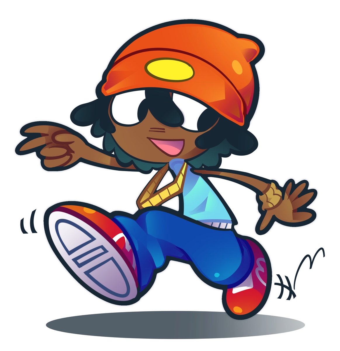 xochibunsai's tweet photo. Contributing today to show off art of one of my biggest inspirations ❤️ 🎤 🐶 
-
#happyjuneteenth #parappatherapper https://t.co/wvrJs5e6Sk