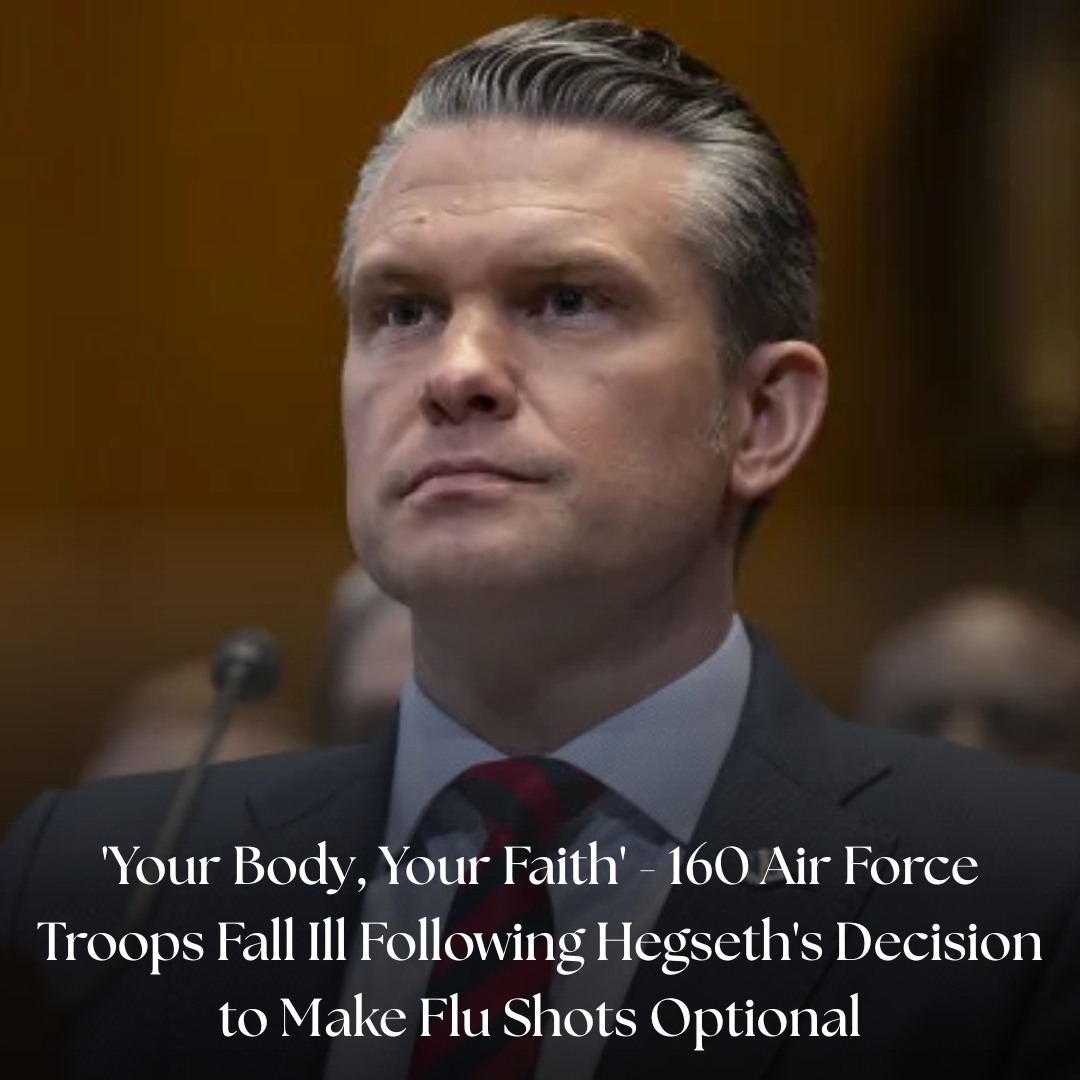 IBTimesUK's tweet photo. Military readiness questioned as flu outbreak hits Lackland Air Force Base following policy change

#PeteHegseth #fluoutbreak #lacklandafb #usmilitary #MilitaryReadiness 

Read More: https://t.co/Jt6UglOGZc https://t.co/7GvLk1y2Ql