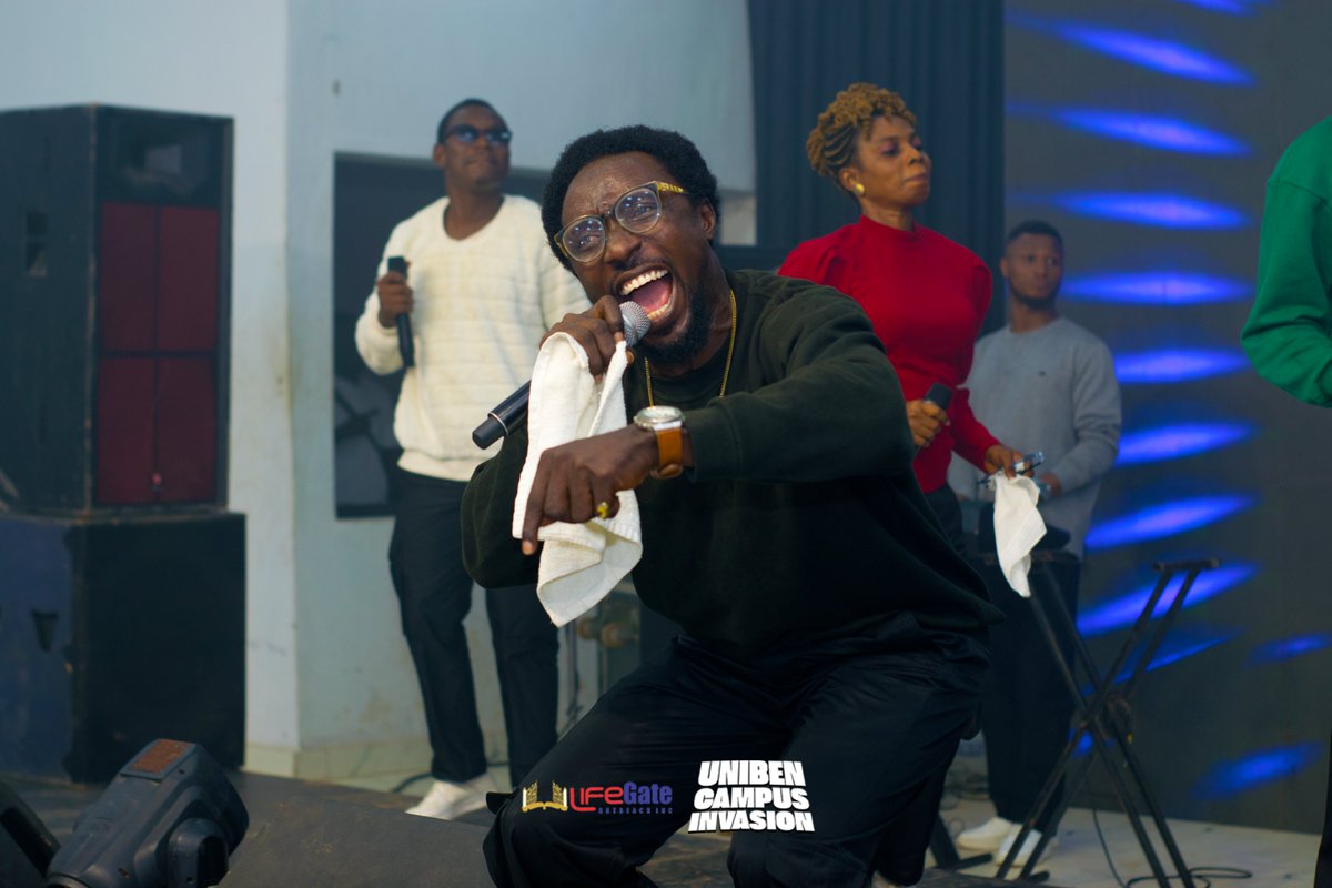 LifegateOutrea2's tweet photo. UNIBEN Campus Invasion is a powerful move of God through worship, the Word, prayer, and life-transforming encounters.

God is touching lives and restoring destinies.... https://t.co/xGNj4W8lfr