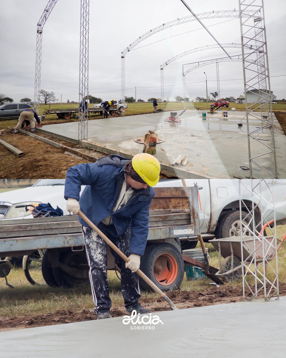 Bianchi89's tweet photo. 🏗️ | Cuando crece la infraestructura, crecen las oportunidades.

Alicia sigue avanzando con nuevas obras que fortalecen el sector productivo local y acompañan a quienes apuestan por emprender, invertir y generar trabajo.

🏭Impulsamos el desarrollo. Apostamos por el futuro. https://t.co/nXU1U7Qg4z