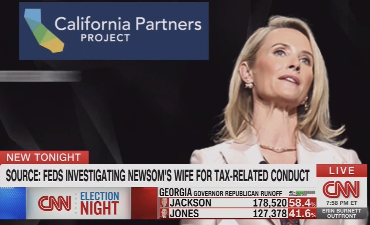 RBJazzy's tweet photo. @GovPressOffice Per CNN, the probe was launched last year by the US Attorney's Office in Sacramento based on a whistleblower report. NOT Trump. NOT the DOJ. A WHISTLEBLOWER.

Quit lying to Californians, crook. https://t.co/bXU8rzw9AO