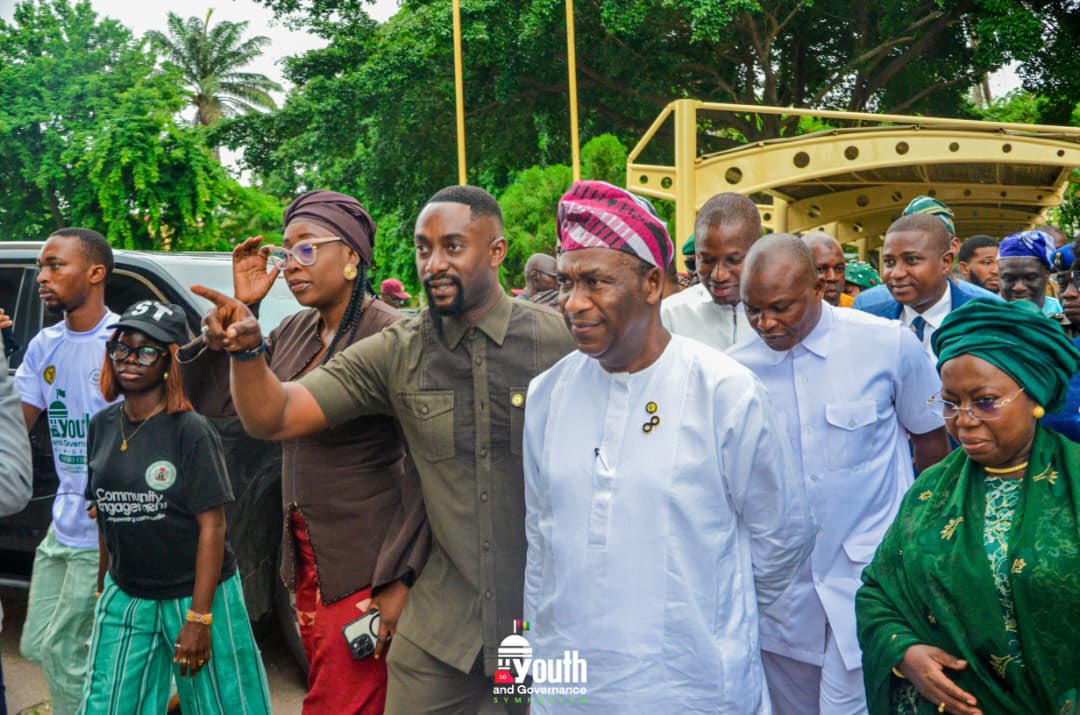 LagosNycn's tweet photo. YOUTH AND GOVERNANCE SYMPOSIUM 2.0

It was not just an electrifying moment, it was a lasting memory. 
Blessed with the presence of the deputy governor of Lagos — Dr. Kadri Obafemi Hamzat @drobafemihamzat , whose name goes along the new popular chant ‘incoming face of Lagos’. https://t.co/8Pq3wNnRt3