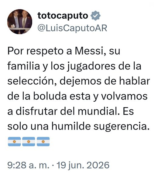 DeboraMabaires's tweet photo. Che, humilde sugerencia, qué tal si devolvés el ORO QUE TE LLEVASTE DEL BANCO CENTRAL ??? https://t.co/YDIWm6zNF5