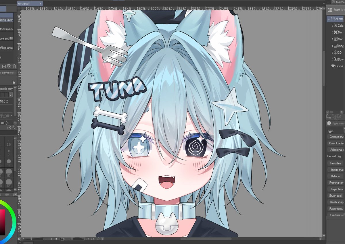 Sara_hana99's tweet photo. Another wip live2d model adopt:3     
She will be 570$(550$ for preclaim)>v<       
Rts are appreciated        
Tysm>< https://t.co/ie2iqhocMH