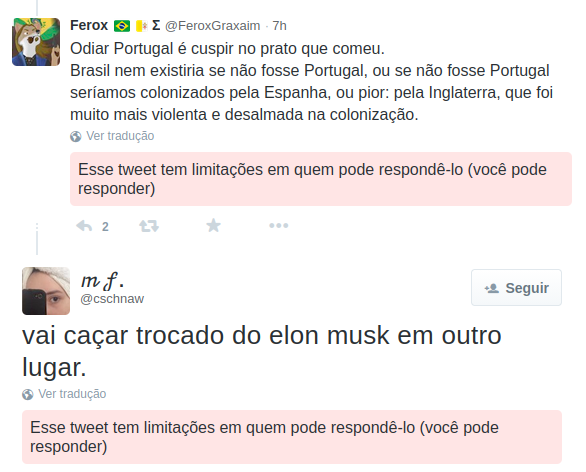 FeroxGraxaim's tweet photo. Perdeu os argumentos? https://t.co/66Xf46TwxK