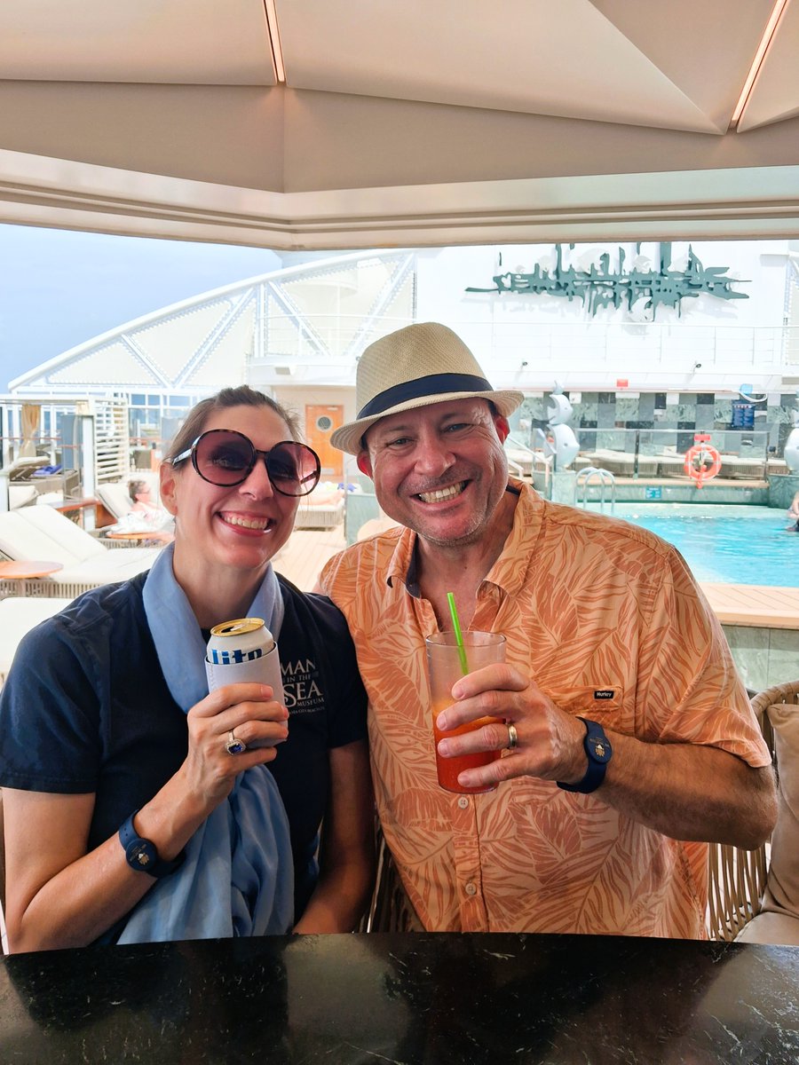 MillerMoet's tweet photo. A little late on pictures, but we had such a great time on The Seascape!!!  Can't wait to do it again soon!  Thank you @MSCCruisesUSA https://t.co/u7yTTFyiav