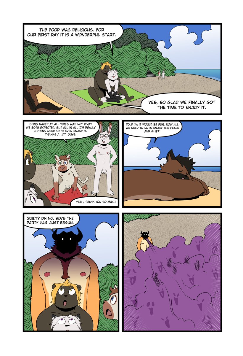 TealDoggo's tweet photo. Comic commission for @hikaruginno !  

Thanks for commissioning! https://t.co/l6pQJgXUAl