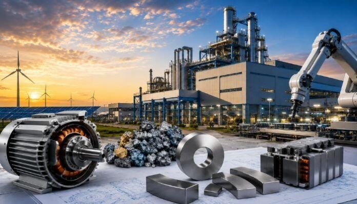 arcdigimedia's tweet photo. Japan's Proterial will invest ₹2,250 crore to build a rare-earth magnet plant in Achutapuram, Andhra Pradesh. https://t.co/lVePFGtfjF