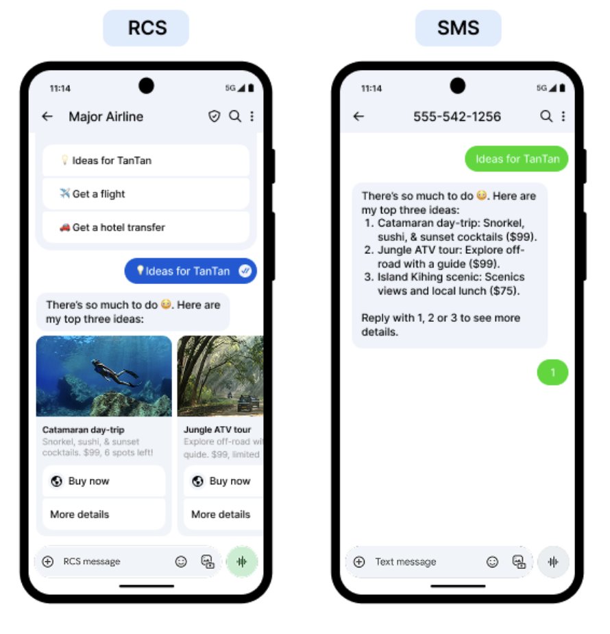 goquiq's tweet photo. "RCS is quickly becoming our fastest-growing channel." — Carter Calle, IHG Hotels 

See how IHG &amp; Quiq are moving beyond the phone call to deliver seamless, asynchronous guest support at scale. 📱

Watch: https://t.co/3e1IyXKHV7 https://t.co/qFT497sqmV