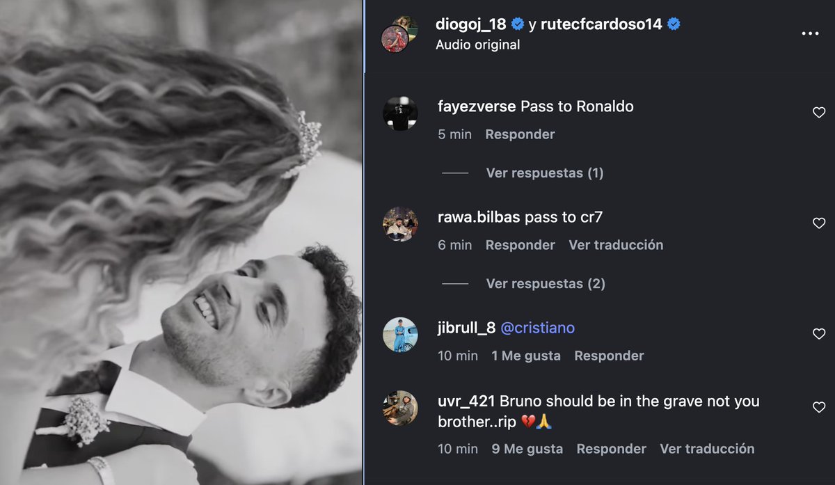 Llourinho's tweet photo. Los fans del falso Ronaldo han ido al Instagram del fallecido Diogo Jota a acosar pidiendo que le pase el balón. Esto es pasarse de enfermos. 😳 https://t.co/amKSFoyUxN