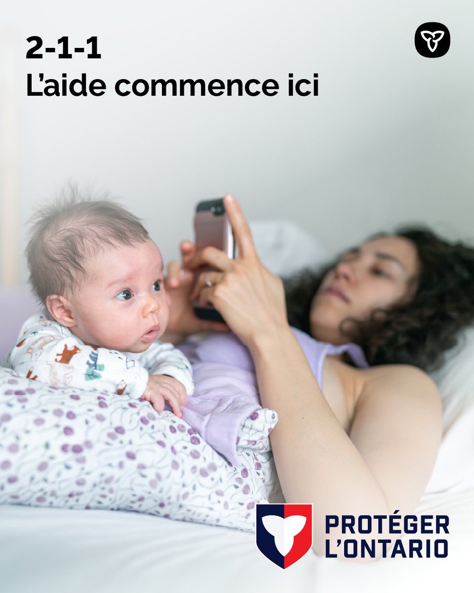 EnfantsON's tweet photo. râce à @211Ontario, accédez à des programmes locaux pour répondre à vos besoins de base, comme obtenir du lait maternisé, des aliments et vêtements pour bébé. https://t.co/Z0LKTWxvu0