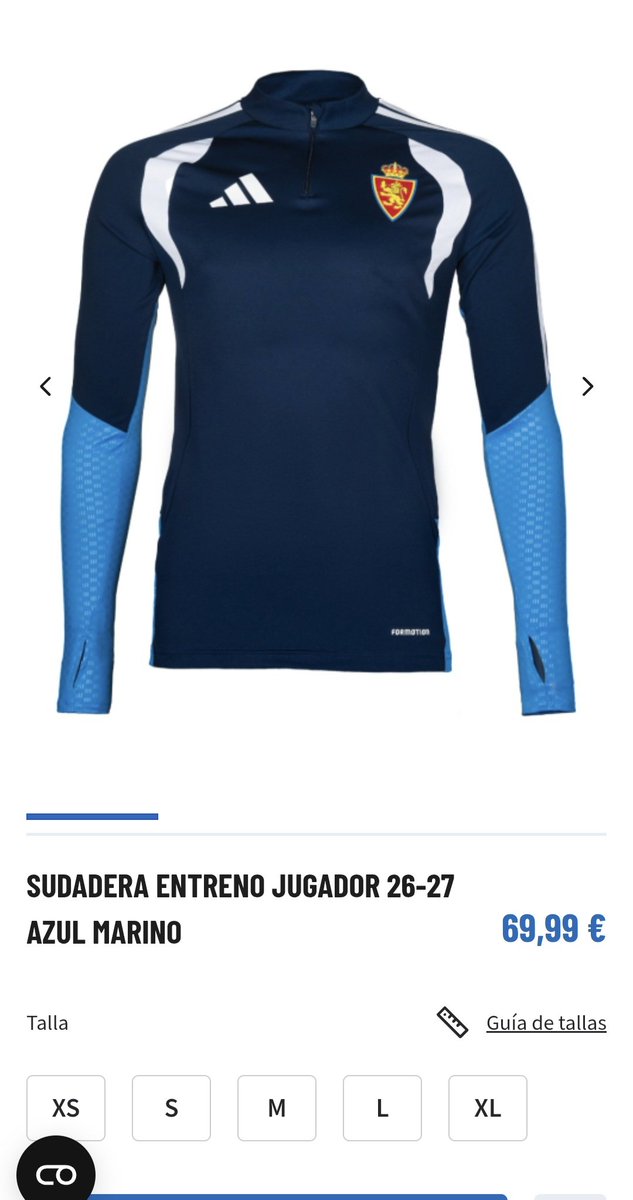 KimRZGZ's tweet photo. Sudadera 25-26: 59.99 euros
Sudadera 26-27: 69.99 euros
Precios populares para 1RFEF. El negocio es el negocio. Bravo @RealZaragoza https://t.co/XKceD5oDF5