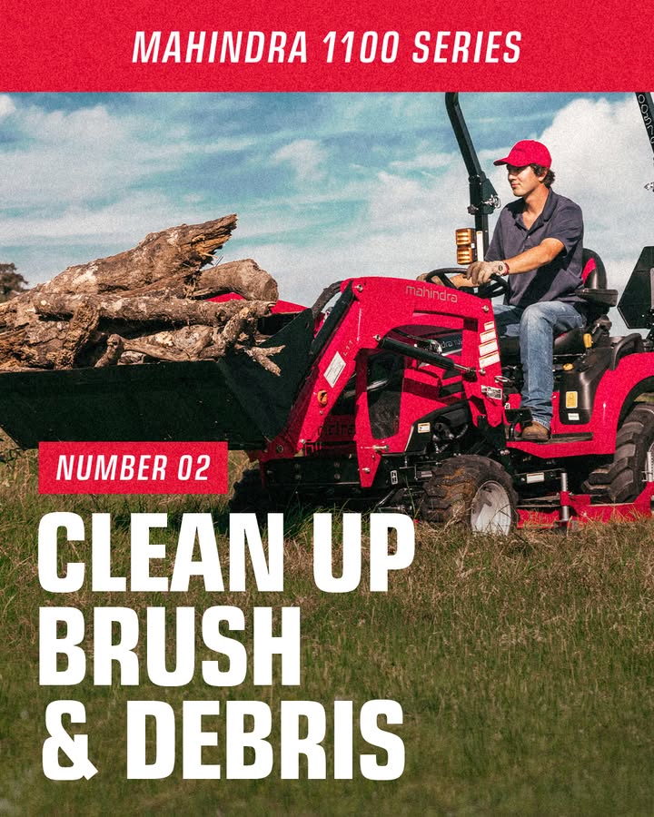 LithgowMotors's tweet photo. Take a look at the top 5 tasks the Mahindra 1100 series can tackle with ease. Want to learn more? Call us today at  (217) 283-5171!
#MahindraTractors #MahindraTough #OutworkingTheField
@mahindra_usa
.
.
.
#Mahindra #MahindraROXOR #TractorNation #TractorPower #Viral #ExplorePage https://t.co/Qt7JhaB0tI