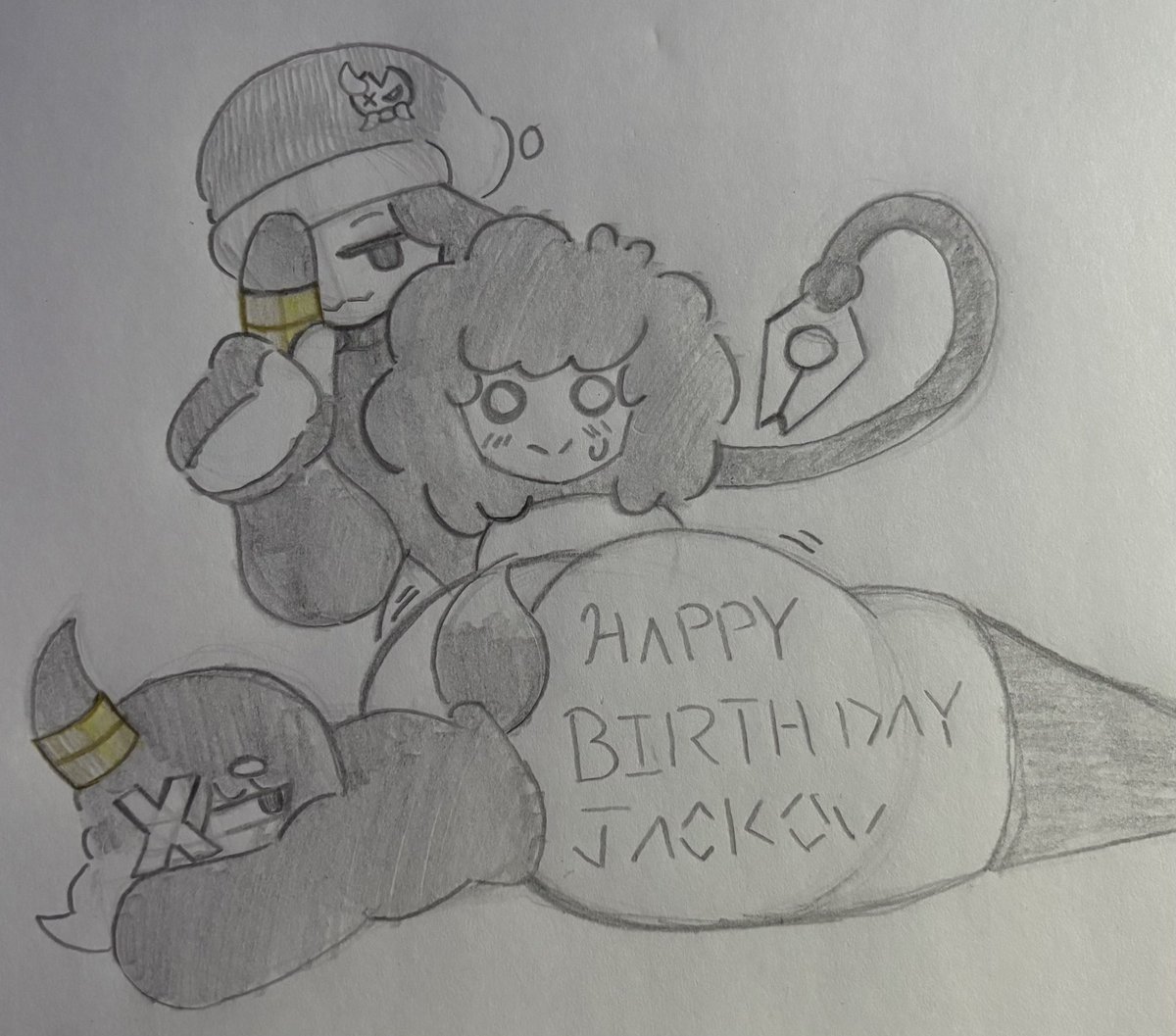 NoirReptile's tweet photo. [Doodle for thee- @Jackin_mypp_off]

Happy Birthday Brody https://t.co/NfsEK1RcDr