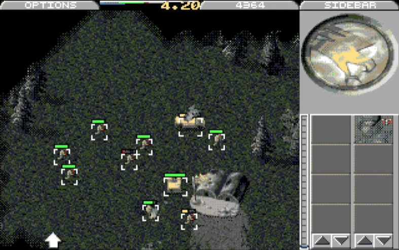 vidaextraretro's tweet photo. ¡Espectacular! Command & Conquer para #AtariST va tomando forma, gracias a @indyjonas 🤯 https://t.co/i2hIpzXC05