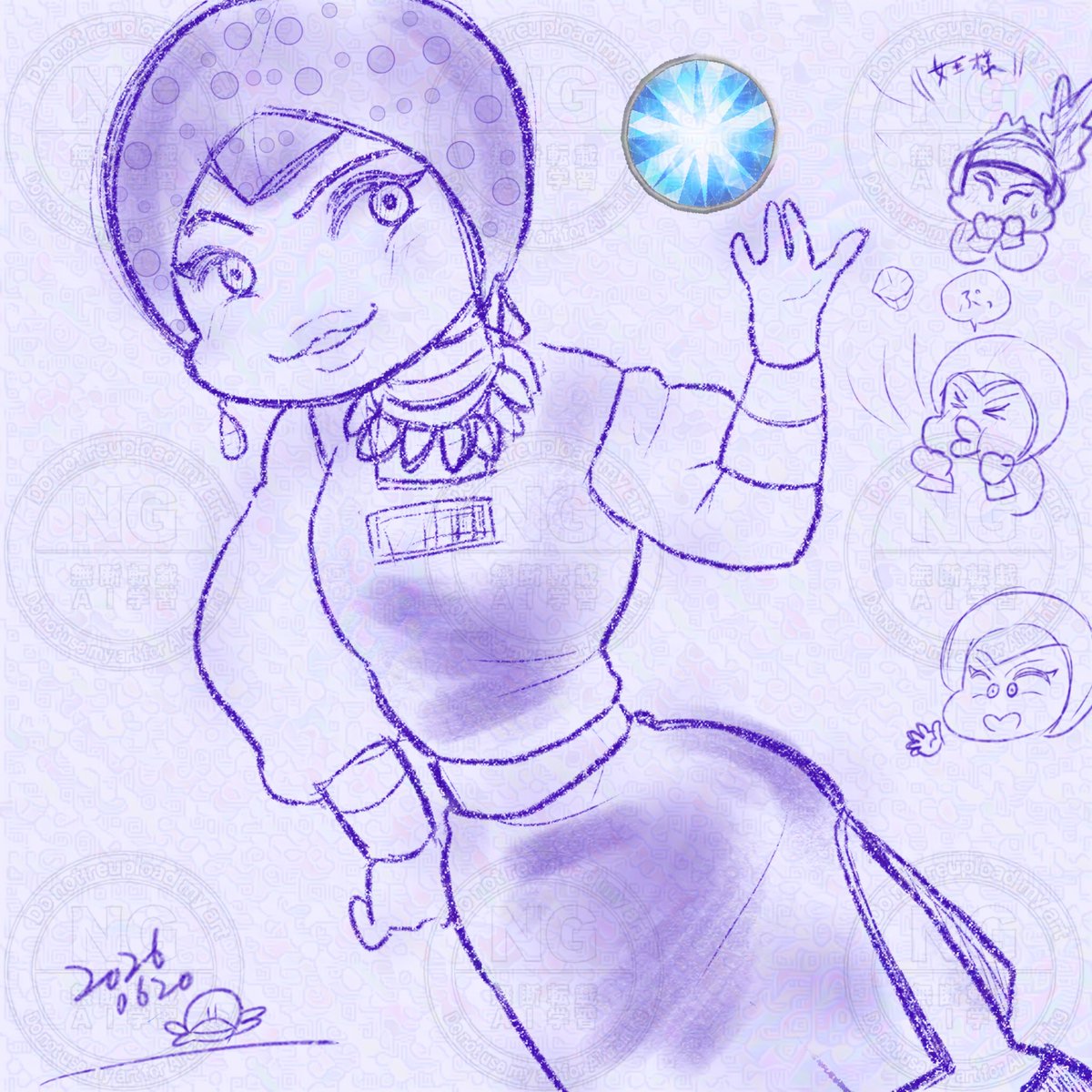 projectbonbon98's tweet photo. 太陽戦隊サンバルカン｣12話
へドリアン女王様かおかわいらしかった♡
視聴しながら描いてたので､細部はわからない…

#太陽戦隊サンバルカン
#落書き練習 https://t.co/wBRYw7AsOj