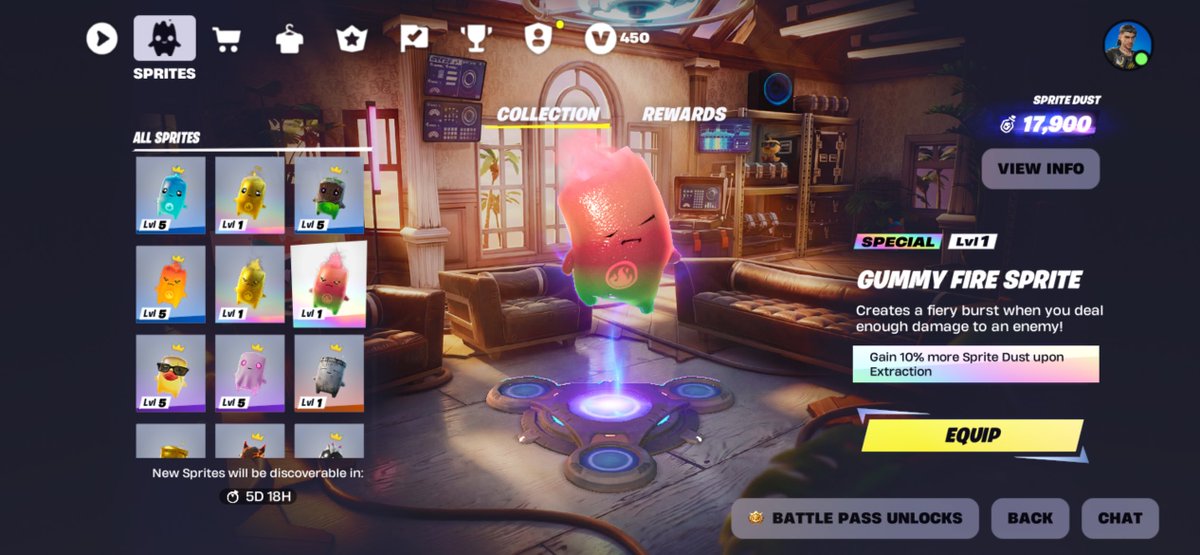 OfficialMedMer's tweet photo. Finally some gold and gummy sprits #fortnite https://t.co/L9zyWyaE5Q