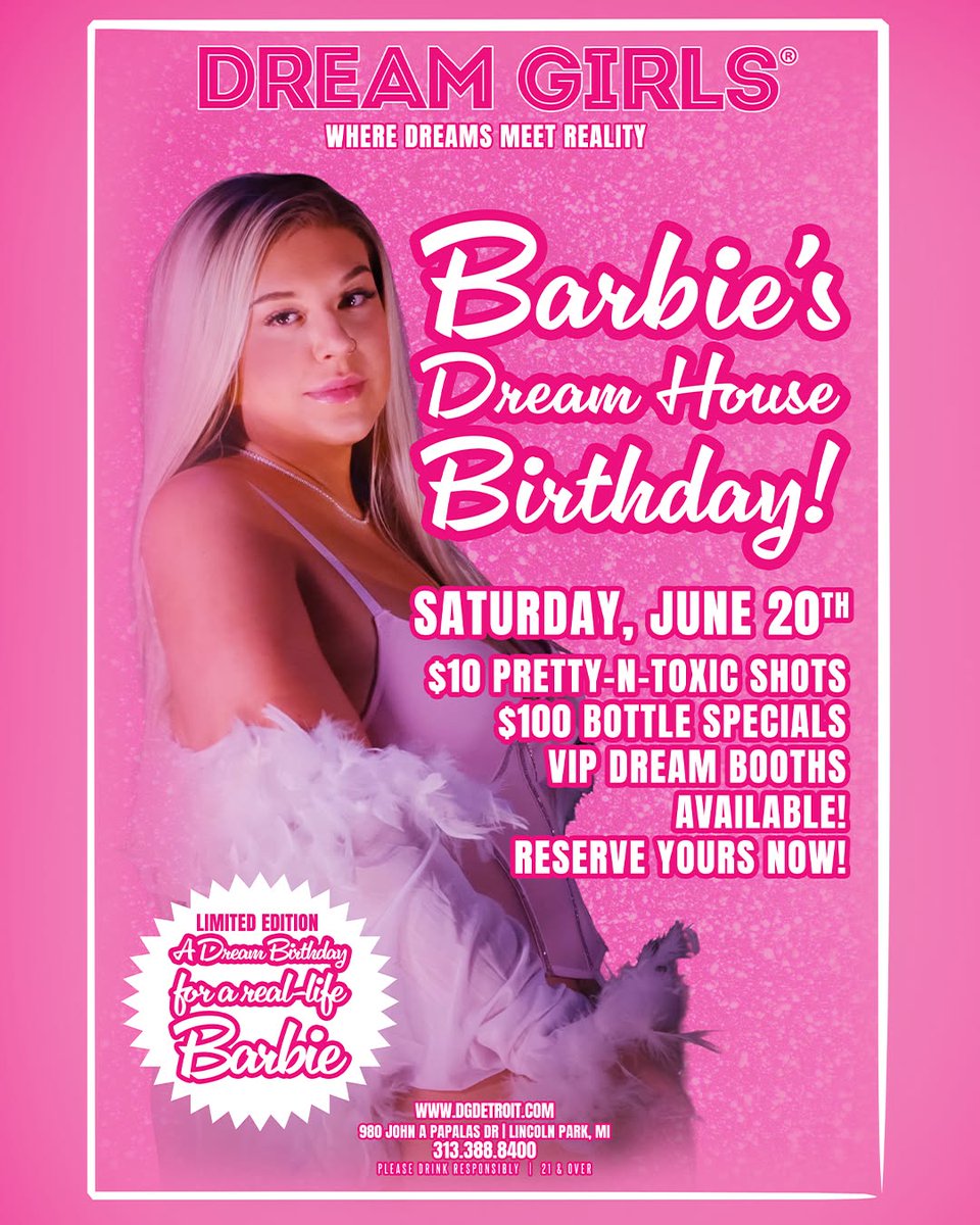 DetroitDG's tweet photo. Come celebrate Barbies Birthday with us tomorrow!!! 😍 https://t.co/FqWCkG7tAj