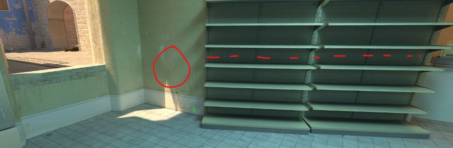ZafionUK's tweet photo. @CounterStrike grafiti with bullets going thru the shelves https://t.co/yyF7CqPvWc
