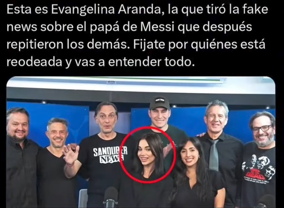 AlejandroPolo75's tweet photo. Al final quien tiró la fake sobre el papá de Messi ?
Fue antes que Florencia Peña en Luzu ?
Occhiato opinó sobre #ElShowDelVerano 
Qué dirán ahora? 😳
Kukas, libertarios, rejuntes. Están destruyendo el país, y vendiendo, pero solo importa el mundial. Ciegos... https://t.co/Hp3MAV4jEw