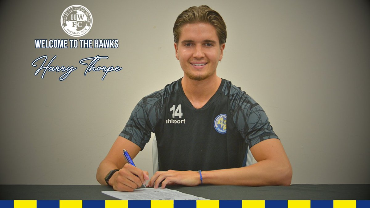 HWFCOfficial's tweet photo. 𝐇𝐚𝐫𝐫𝐲 𝐓𝐡𝐨𝐫𝐩𝐞 𝐒𝐢𝐠𝐧𝐬 ✍️

Havant and Waterlooville Football Club is delighted to announce the return of, Midfielder, Harry Thorpe following his departure from Aldershot Town!

Welcome back Thorpey 💪

#HWFC #COYH https://t.co/wocLB6tjaX